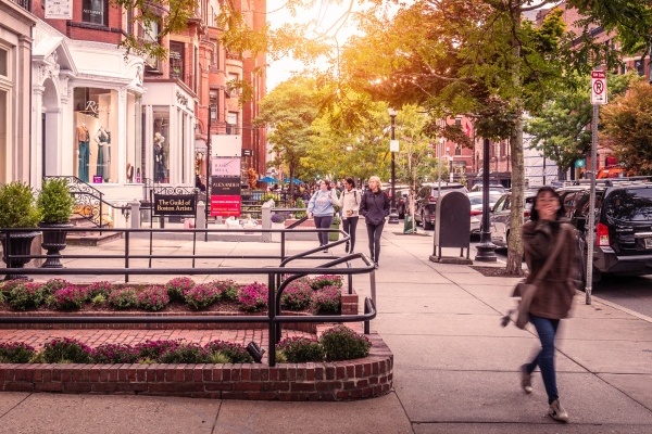 Hard Cider and Donuts on Newbury Street